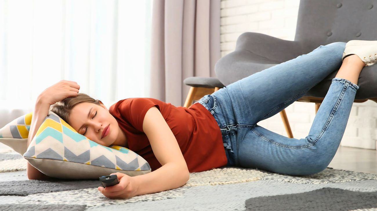 Dormire davanti ad un film