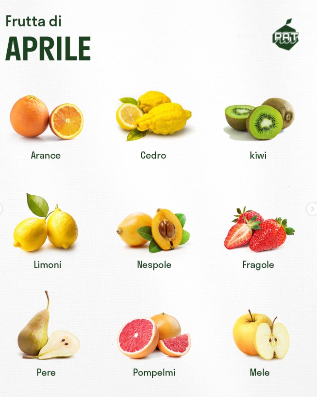 Frutta aprile