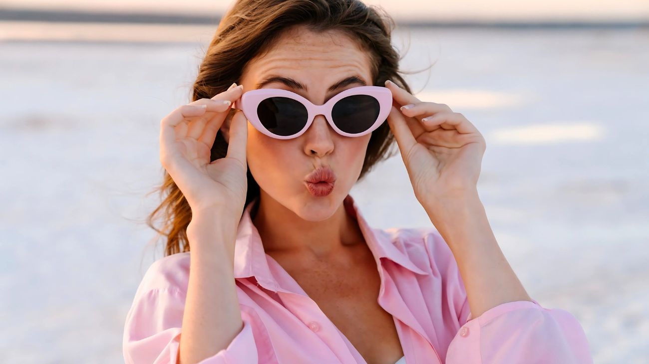 Indossare sempre occhiali da sole