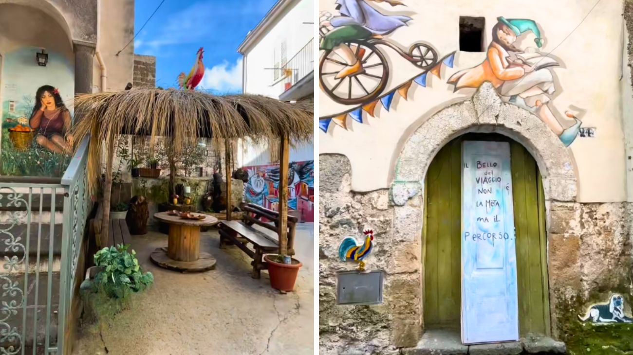 Profilo Mariondiletto, borgo Campania