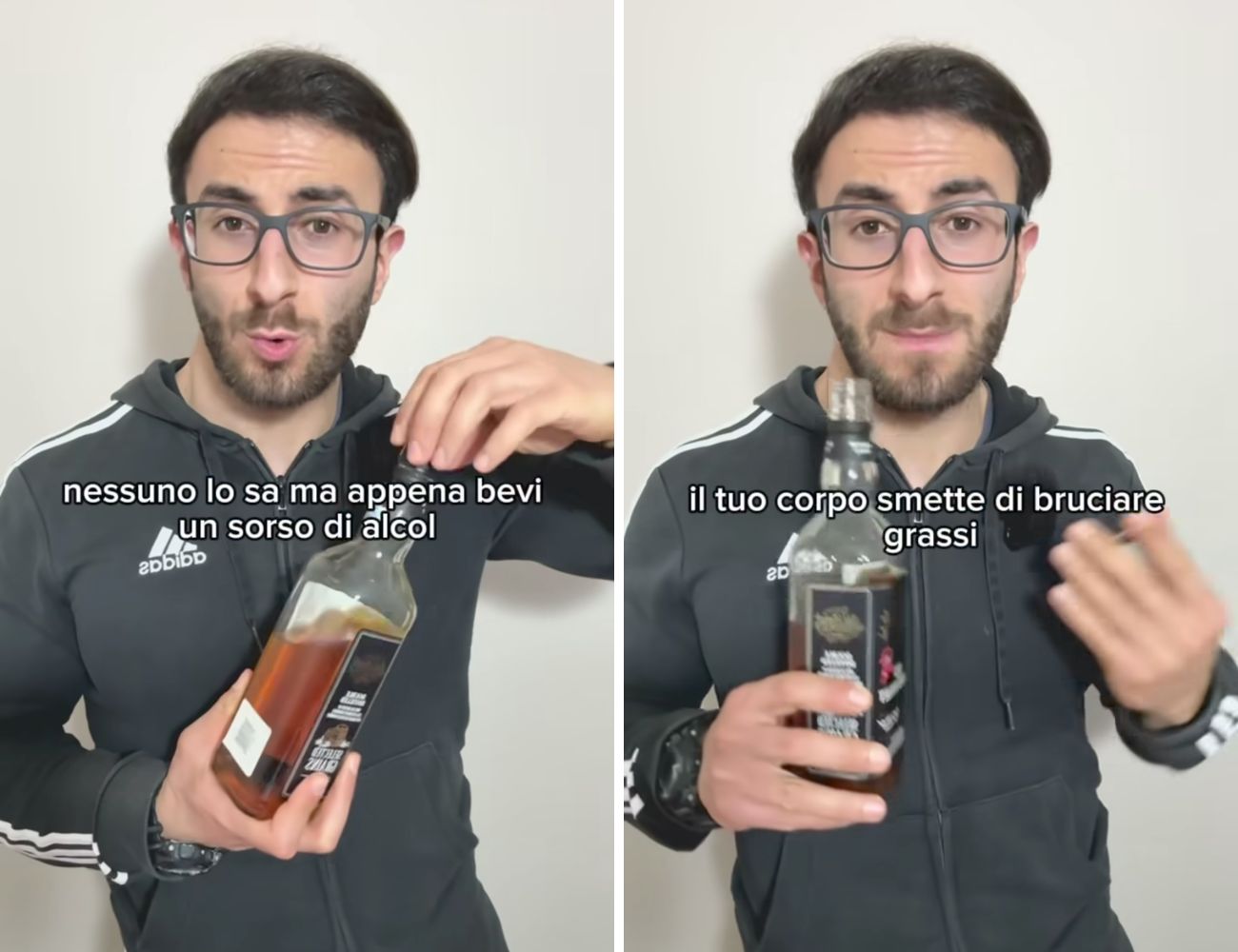 Secondo il nutrizionista di Abxolute Nutrition, bere anche un sorso di alcol ha numerose conseguenze negative.