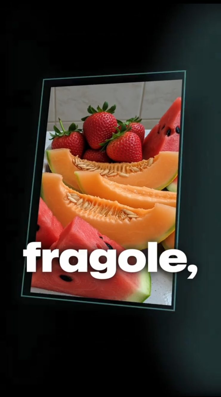 La frutta ricca d'acqua non andrebbe congelata secondo la cuoca.