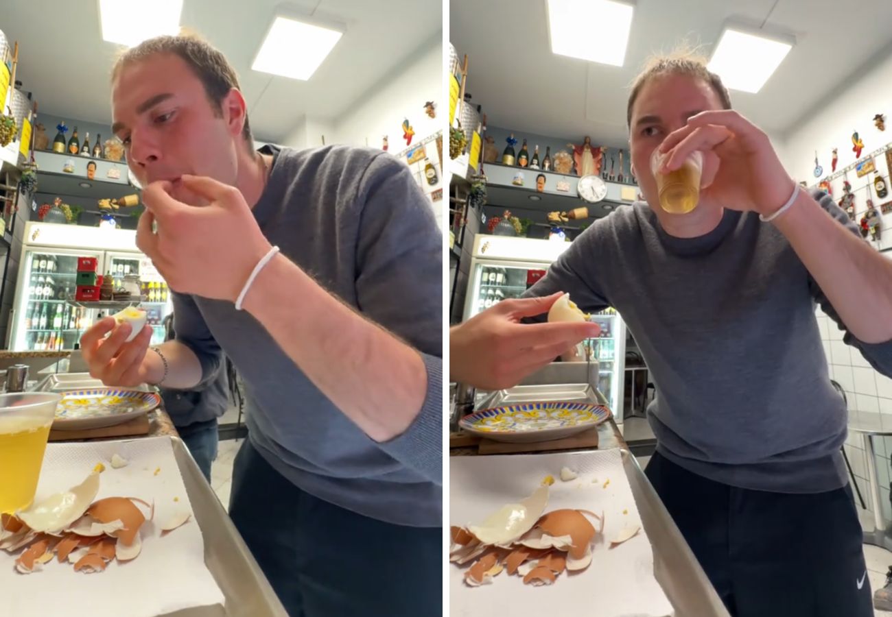 Uova sode e zibibbo (vino liquoroso): questo è l'aperitivo più antico (e difficile da trovare) della Sicilia.