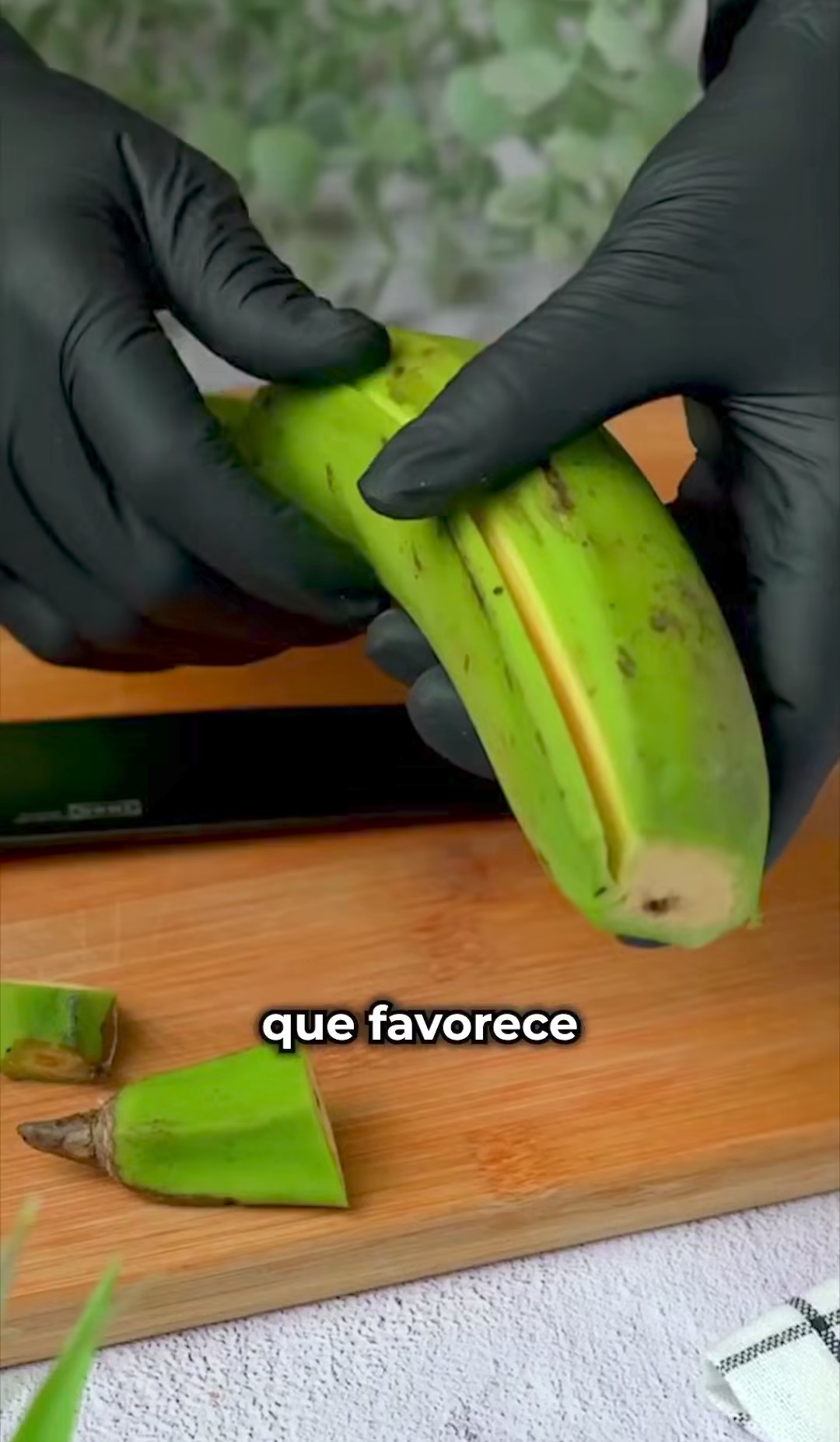 In America del Sud è normalissimo mangiare banane verdi