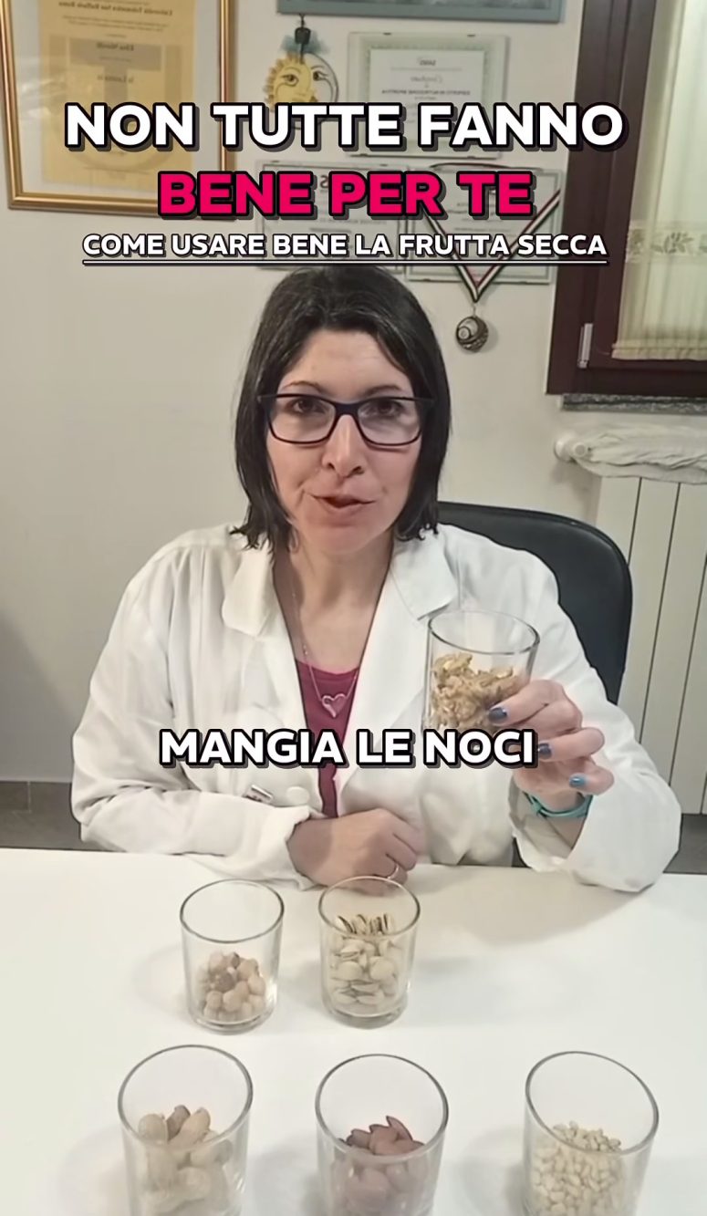 La biologa Elisa Morelli ha parlato dei benefici della frutta secca, specificando che ognuna tipologia ha i suoi vantaggi.