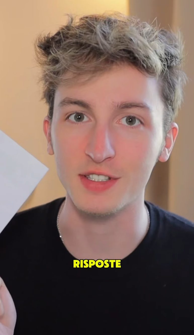 Simone Roca ha ottenuto una lista della spesa di una nave da crociera MSC.