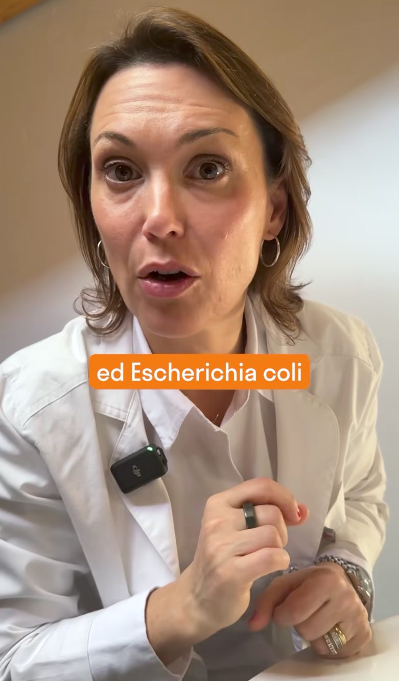 La nutrizionista sconsiglia vivamente gli hamburger al sangue.