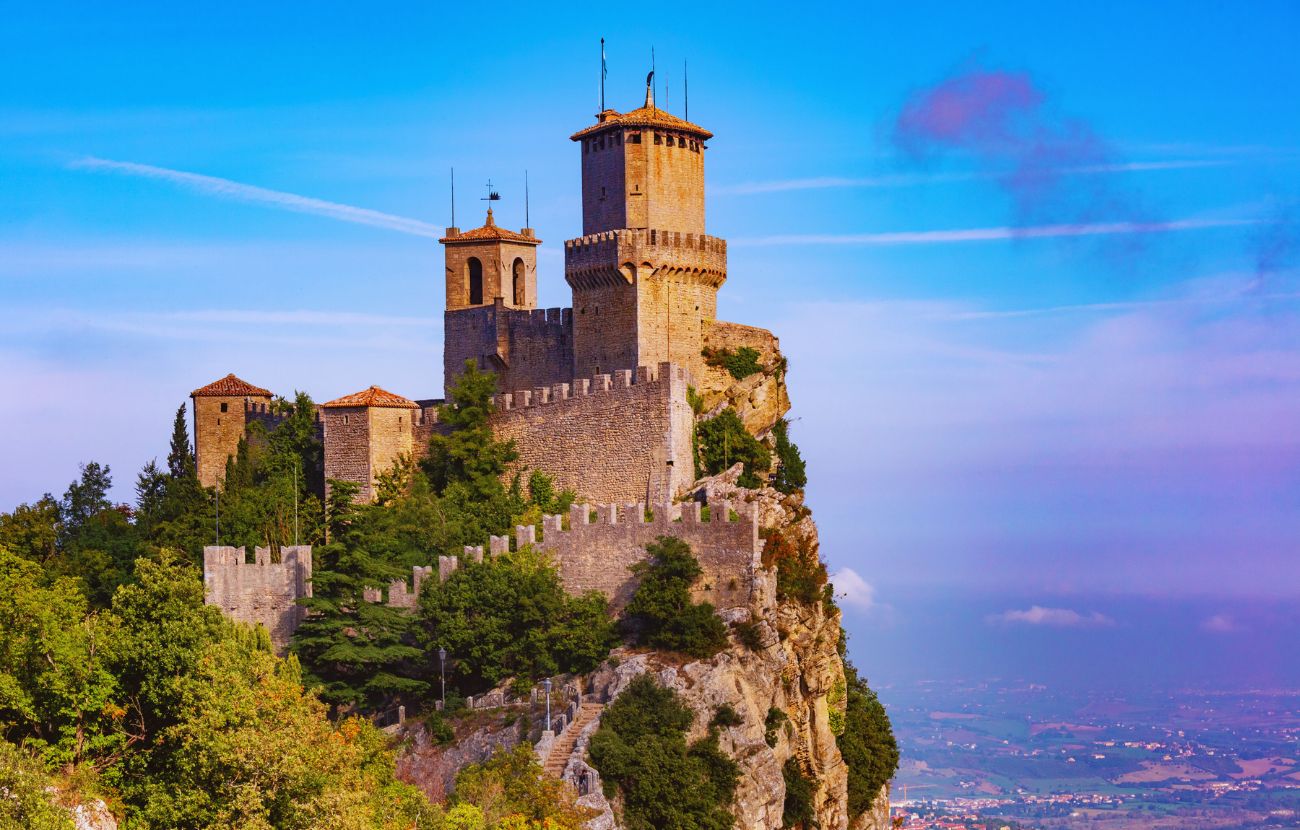 La 'Rocca', il simbolo di San Marino.