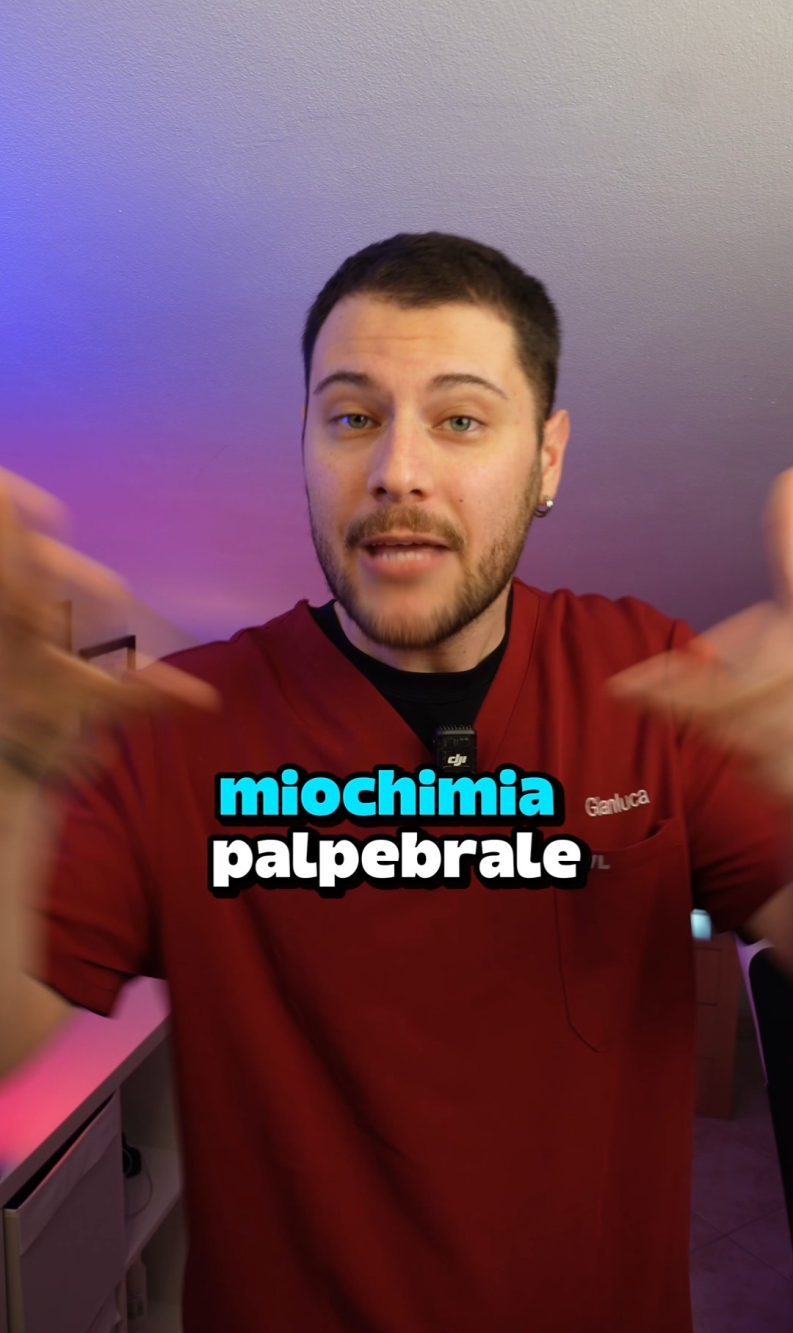 Nel linguaggio scientifico, il tremolio alle palpebre si chiama miochia palpebrale.