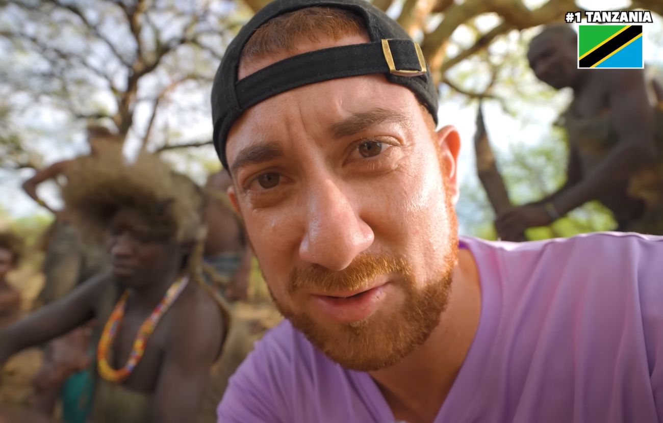 La Tanzania, tra le 54 nazioni africane, è la preferita di Drew Binsky.