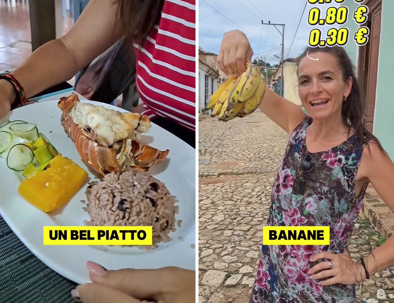 Alcune delle cose che si possono comprare con 10€ a Cuba