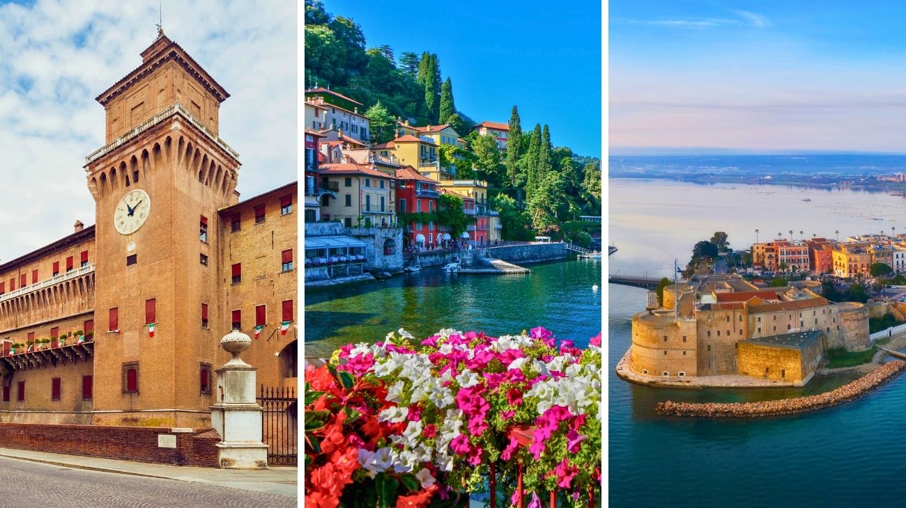 3 città in Italia