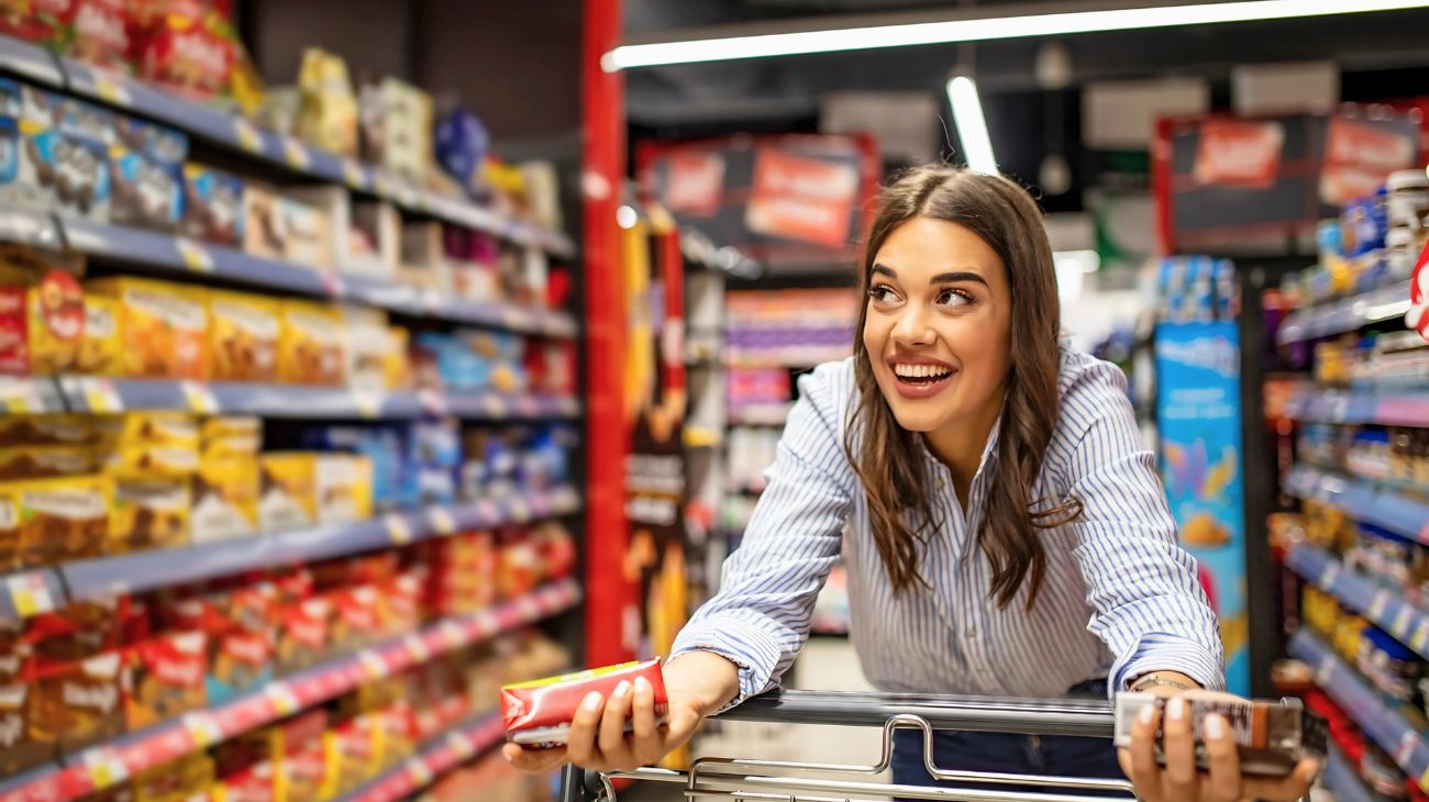 Andare al supermercato senza lista