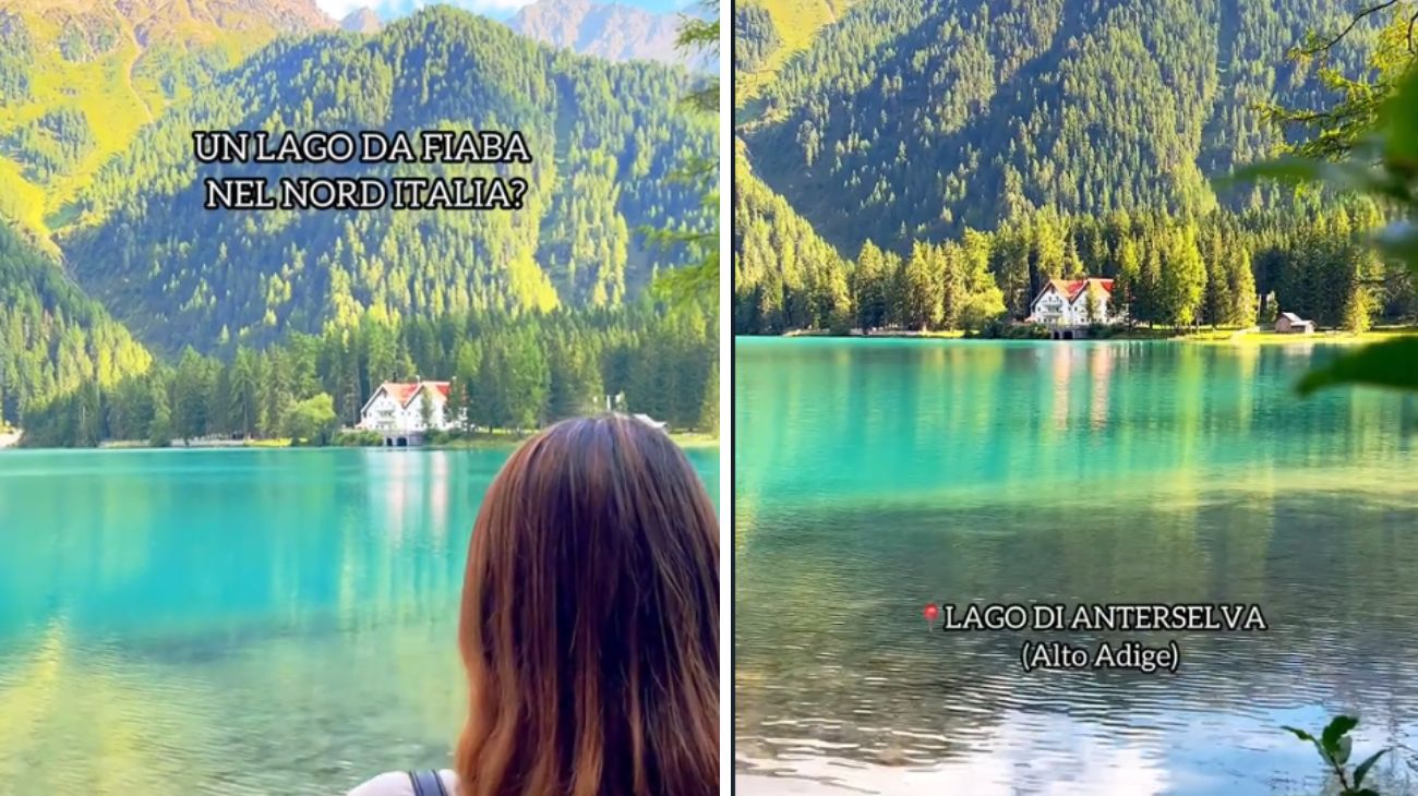 Dal profilo social Martina Aiello, lago Alto Adige