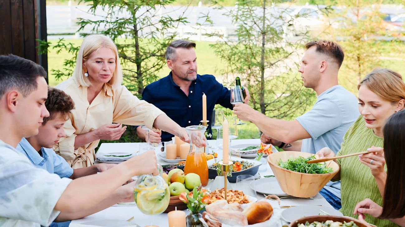 Regole pranzo familiare