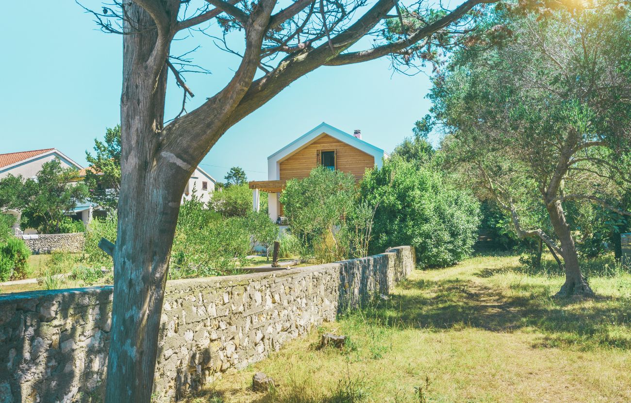 Uno scorcio di Silba, isola mediterranea (Croazia) molto selvaggia, al punto che non ci sono mezzi a motori.