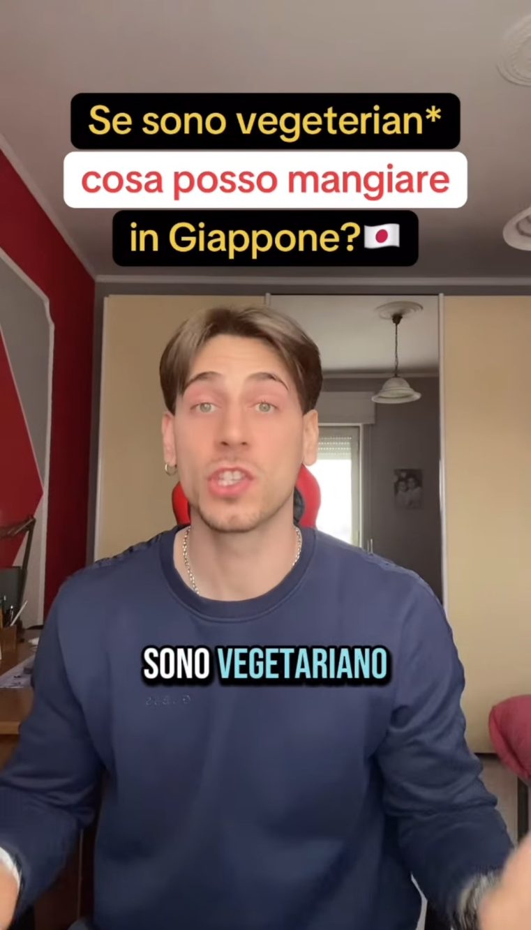 L'esperto di viaggi tour.verse ha tranquillizzato tutti: anche in Giappone il cibo vegetariano sta prendendo piede.
