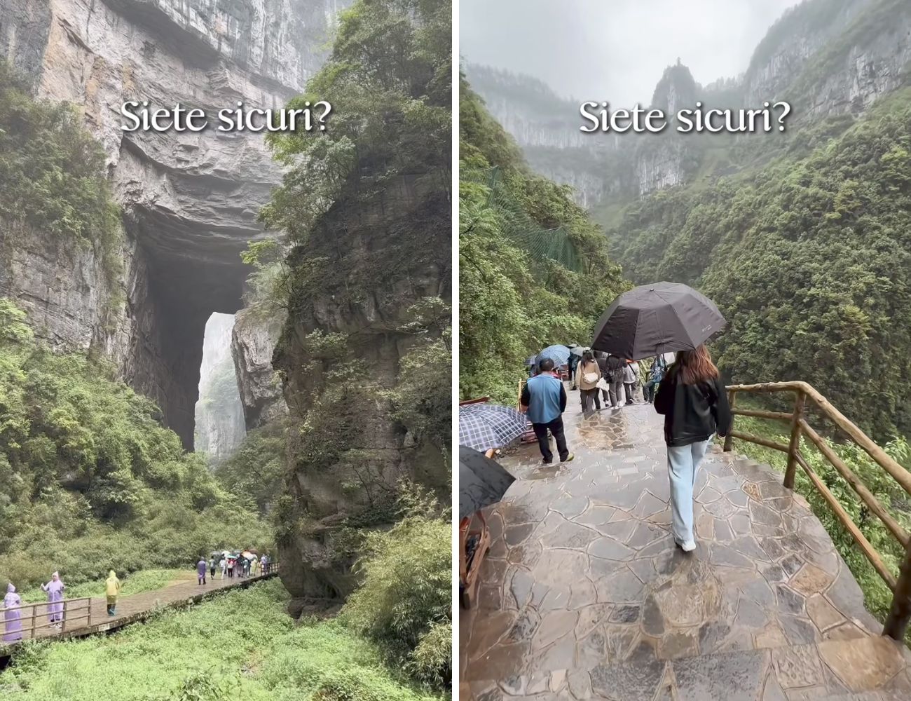 Il Parco Geologico Wulong Karst è una meraviglia della natura, lontano dalle inquinate e colorate città cinesi.