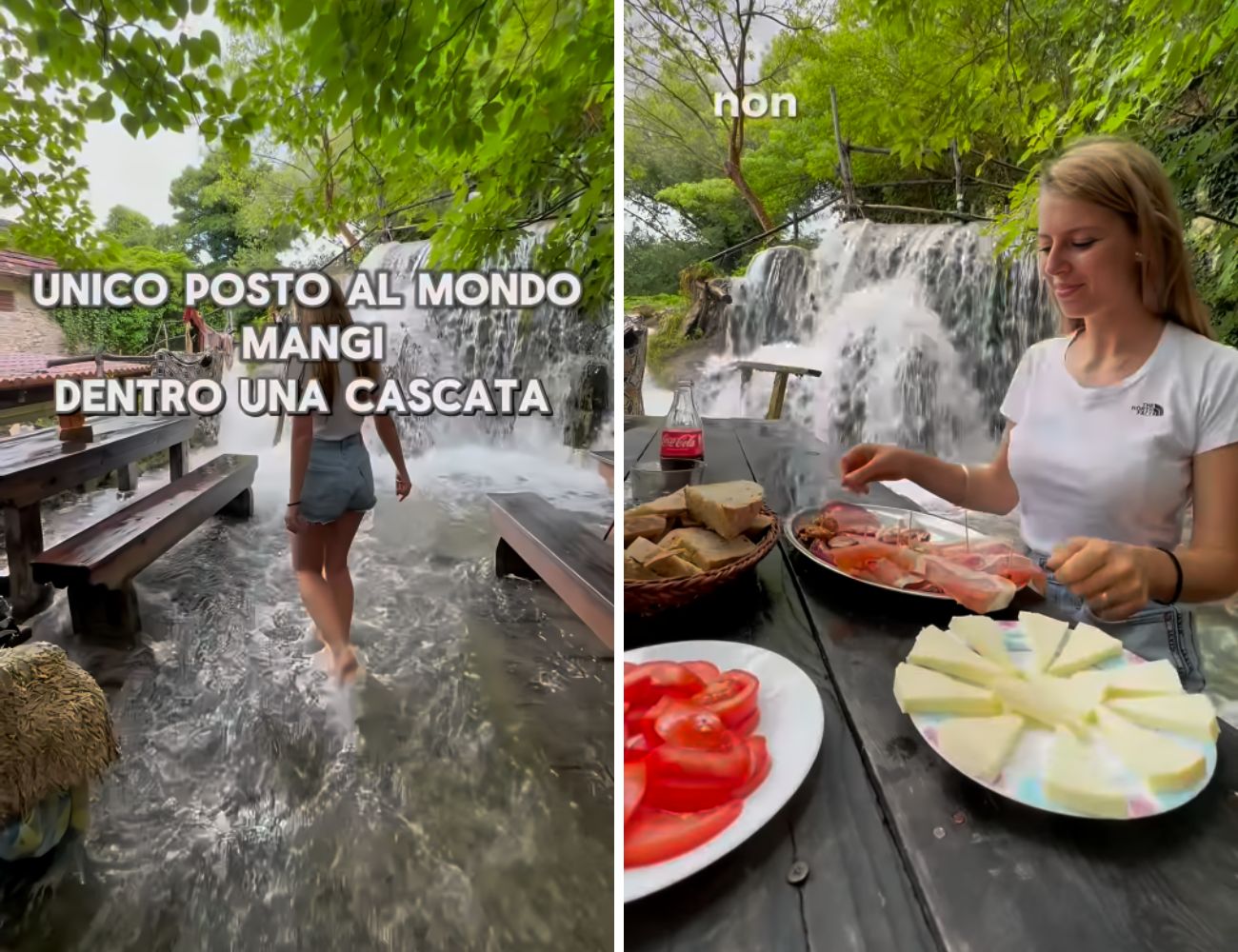 Per 30€ si ha diritto a verdure, formaggi e salumi locali e altre pietanze proposte da un agriturismo.