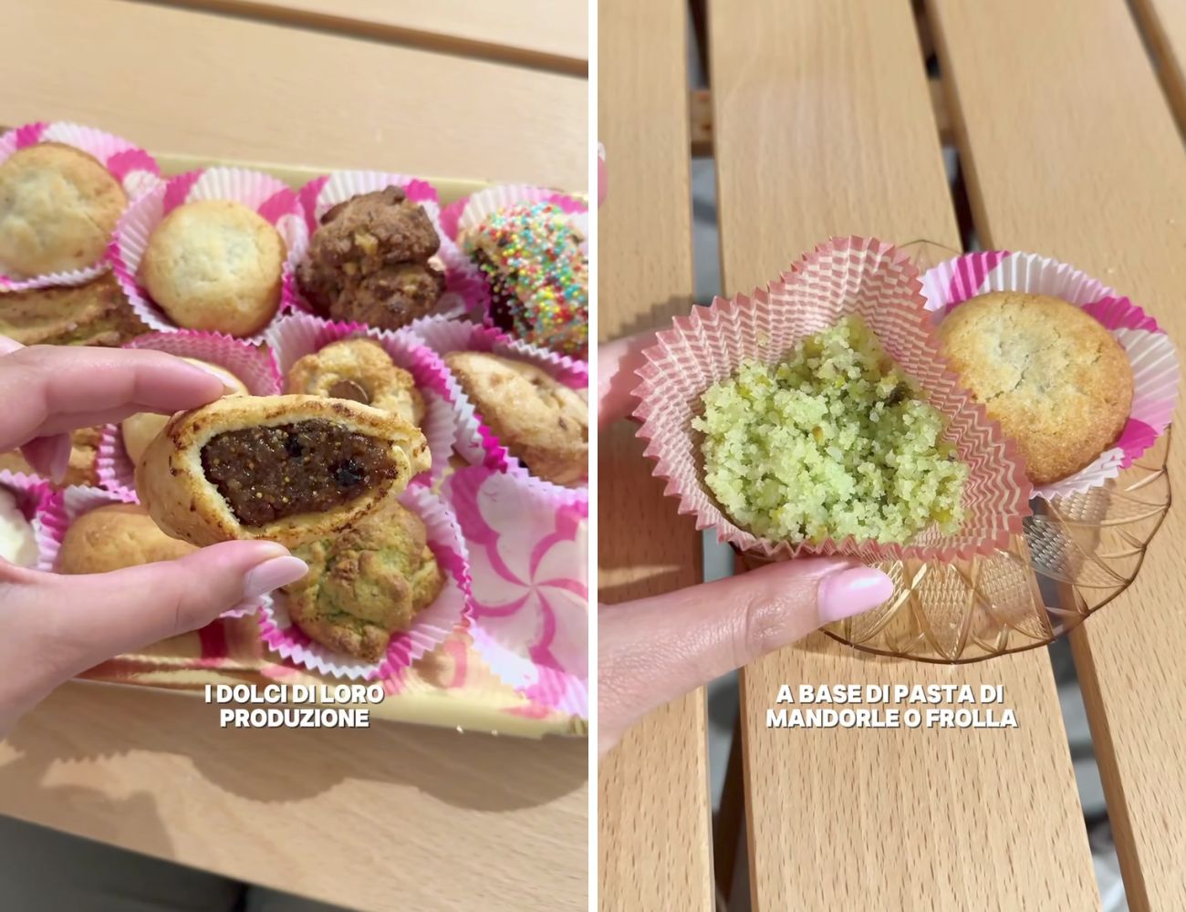 Alcuni dolci preparate dalle monache di Agrigento, tra cui il cous cous dolce.