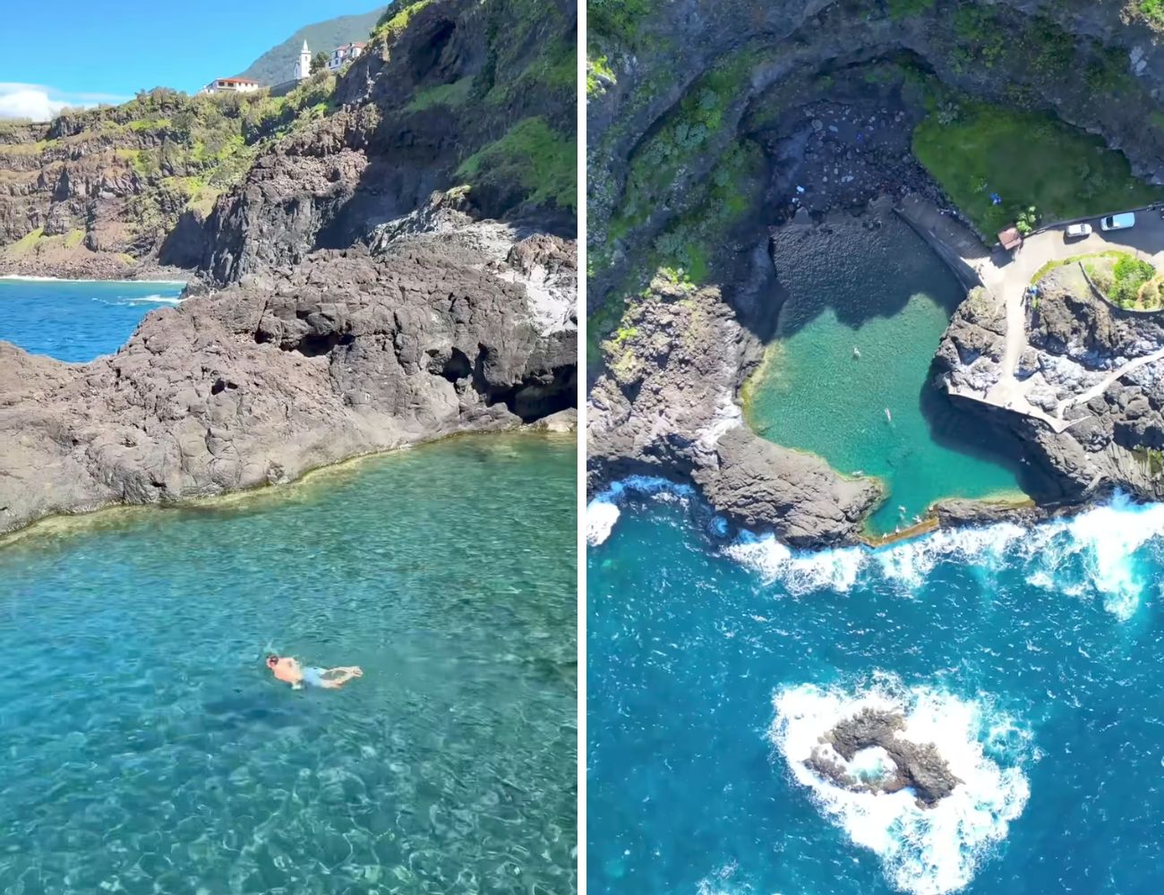 La piscina naturale di Madeira è forse il luogo più suggestivo dell'isola che ha dato i natali a Cristiano Ronaldo.