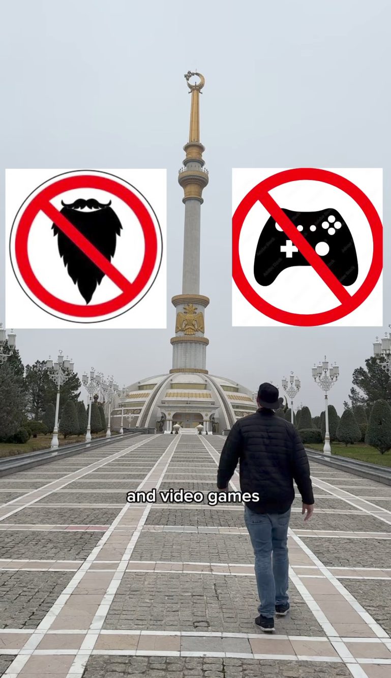 Sono vietate le barbe lunghe, i videogames, ma anche molti spettacoli teatrali.