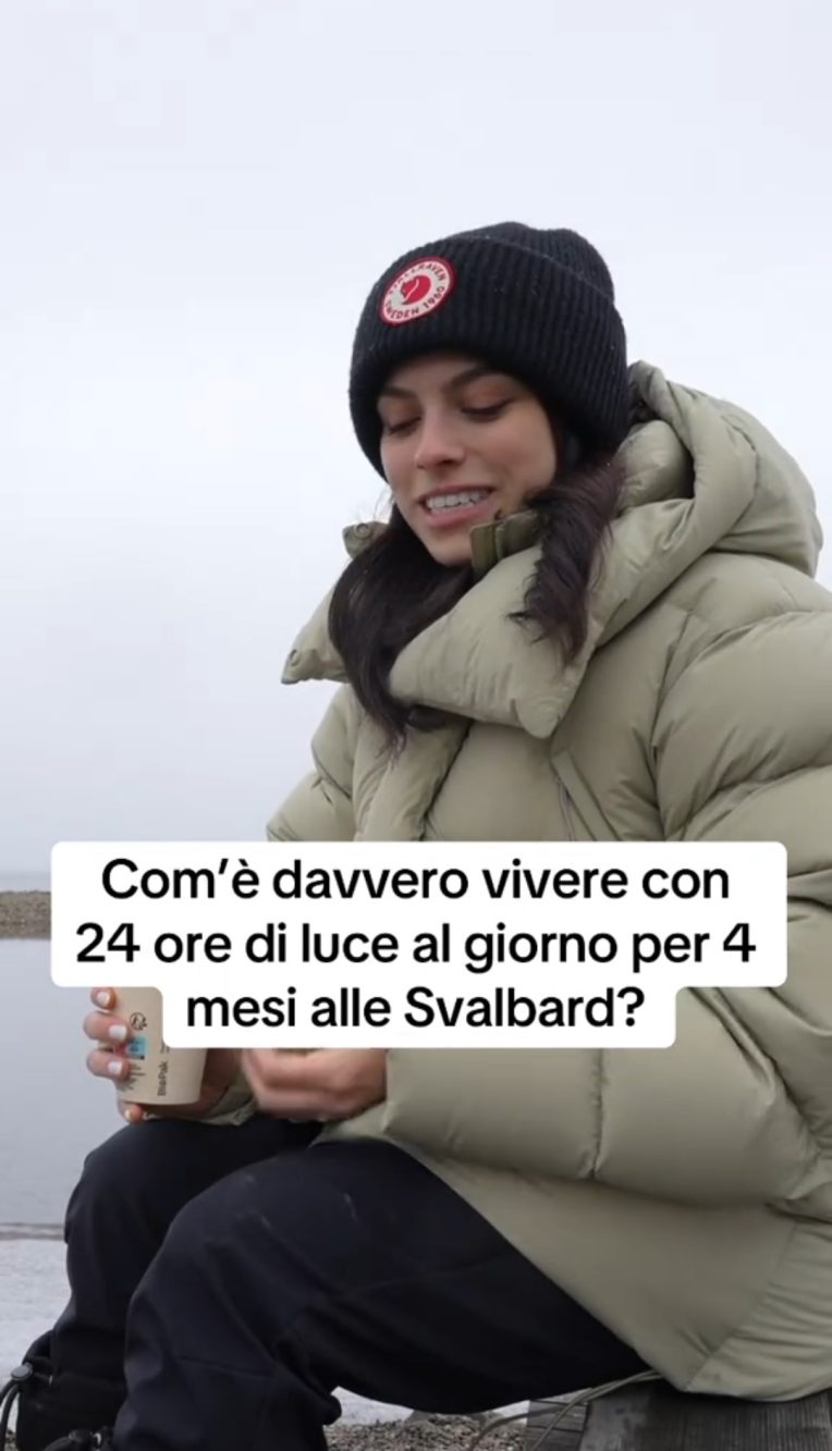 Giulia al Polo ha spiegato com'è (per lei) vivere giornate di 24 ore di luce