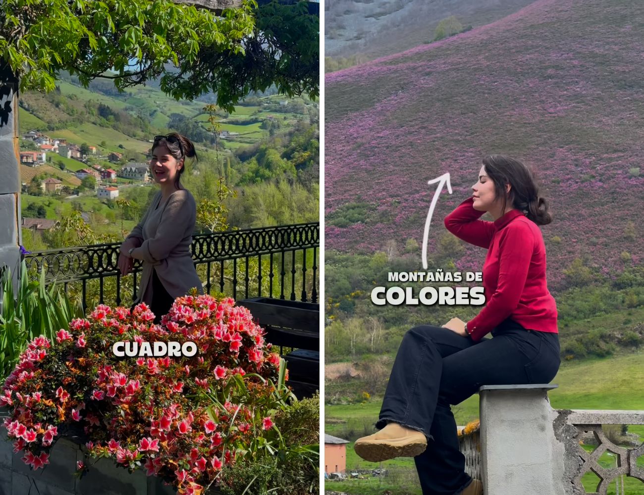 I colori della natura in questo angolo di Spagna sono vivaci e affascinanti.