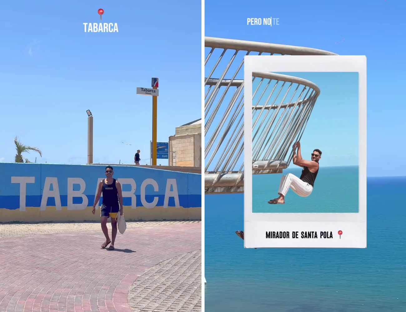 Dal Mirador de Santa Pola è possibile effettuare (in tutta sicurezza) questa foto perfetta per l'Instagram (l'articolo determinativo è voluto).