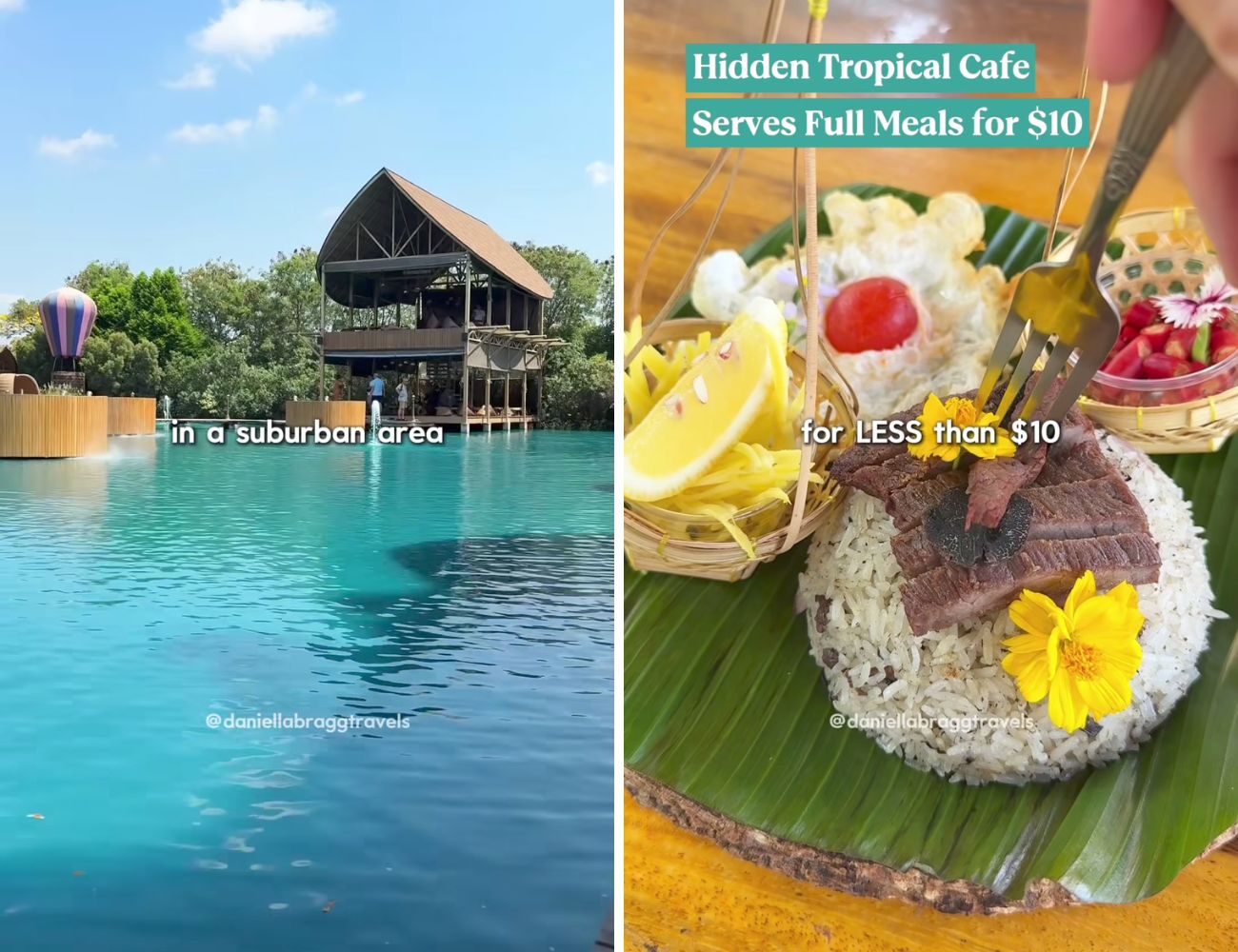 Per chi vista Bangkok, questo locale è perfetto per una foto ricordo. Sembrerà di stare alle Maldive senza lasciare la Thailandia.