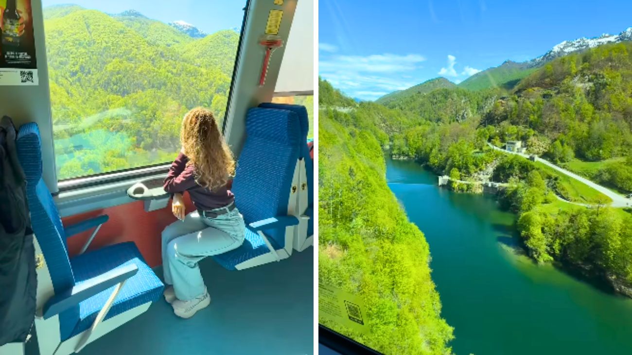 treno panoramico Italia