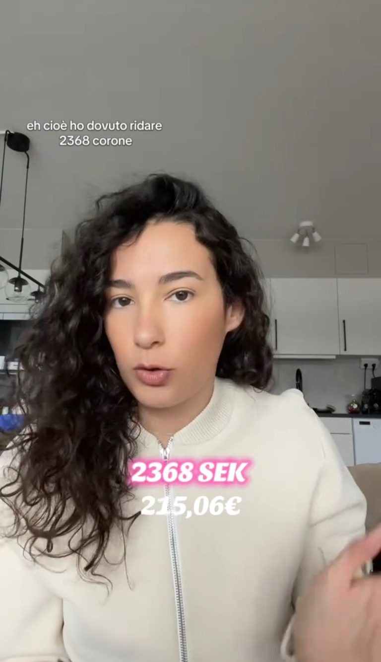 Giulia ha fatto un'analisi approfondita di quanto costa vivere in Svezia.