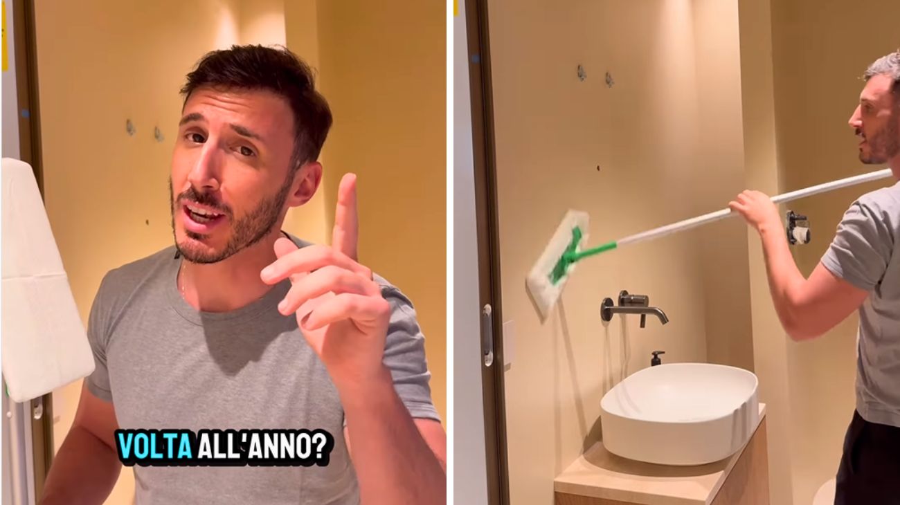 Spolvera le pareti di casa