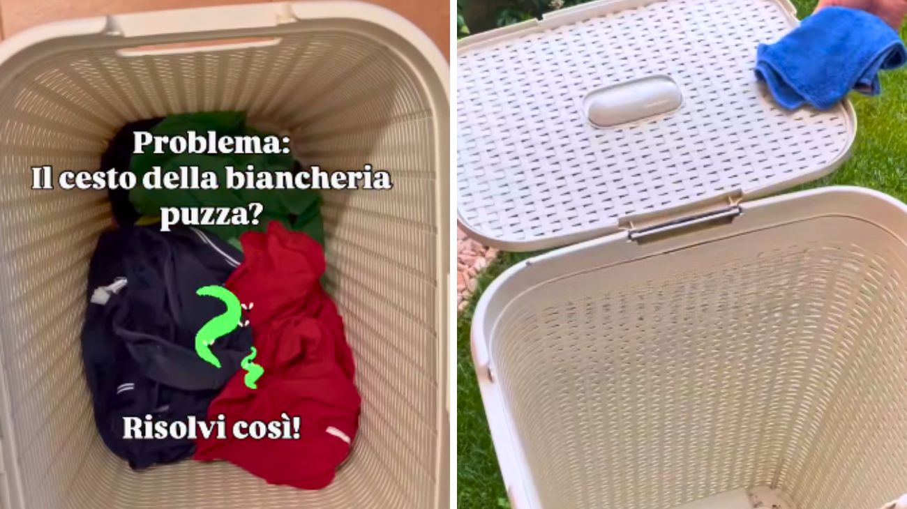cesto della biancheria