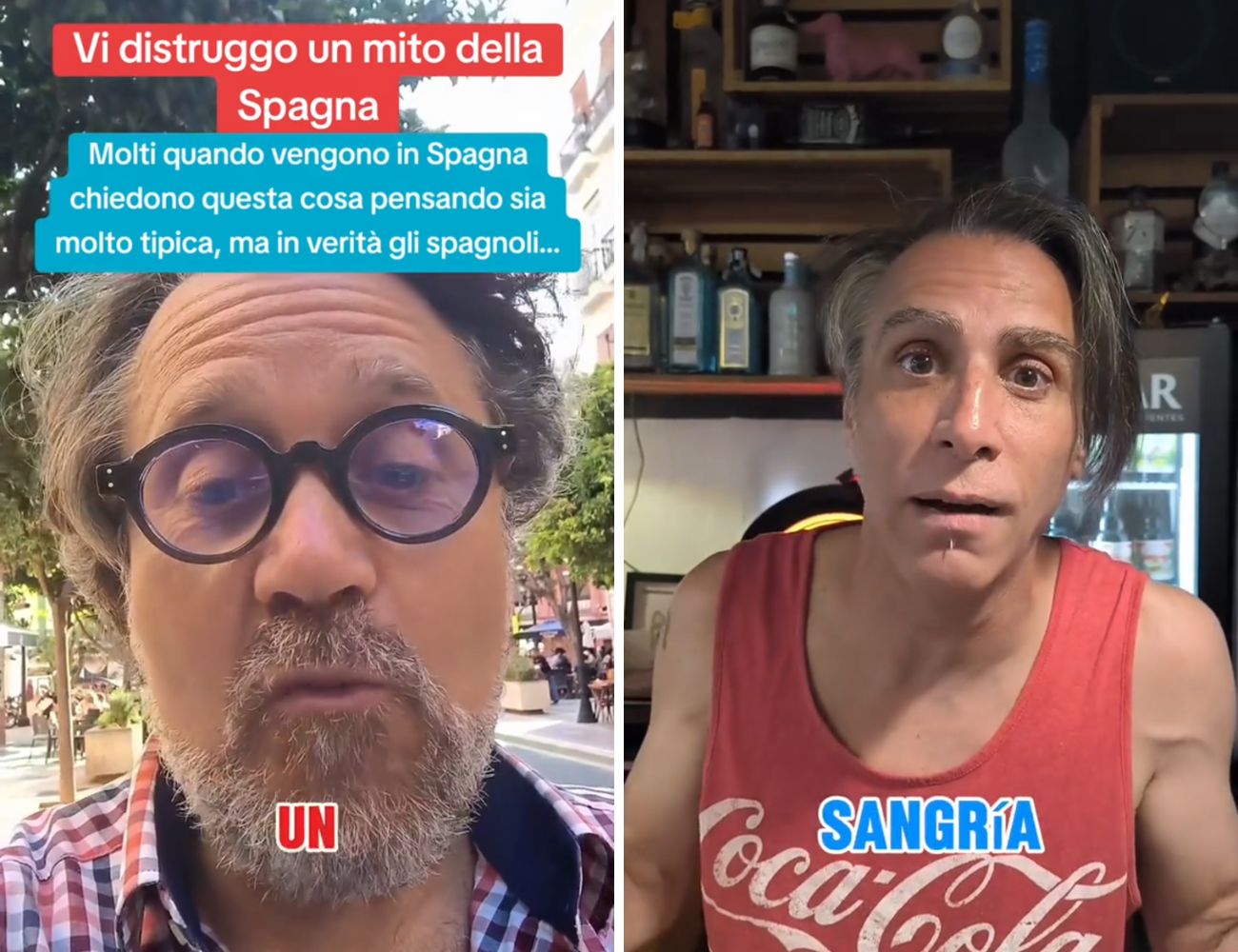 Il nostro connazionale ha anche chiesto a un barista di Valencia se servisse sangria, ma gli ha risposto con un "no" convinto