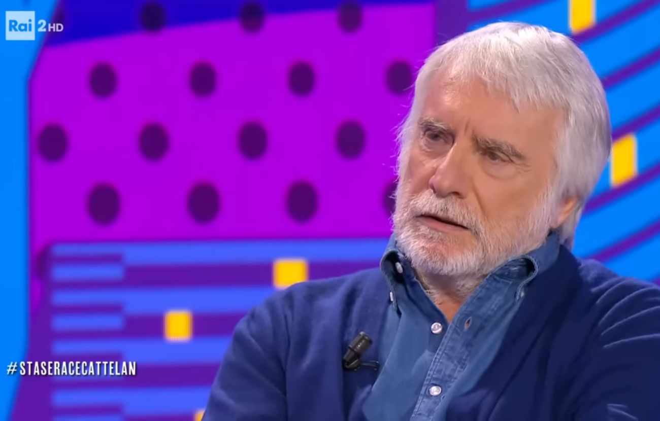 Paolo Crepet in una recente apparizione televisiva da Cattelan. Credits: Rai - youtube.com