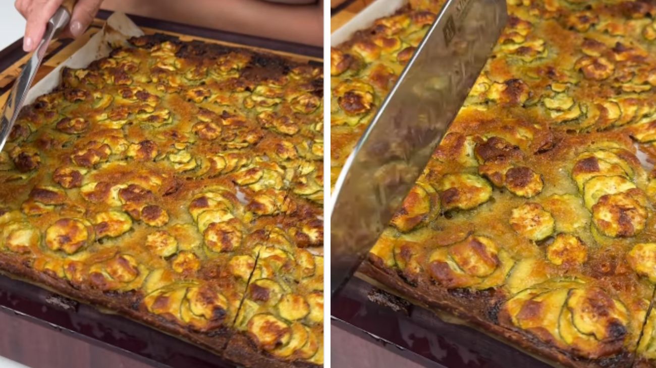 Schiacciata di zucchine