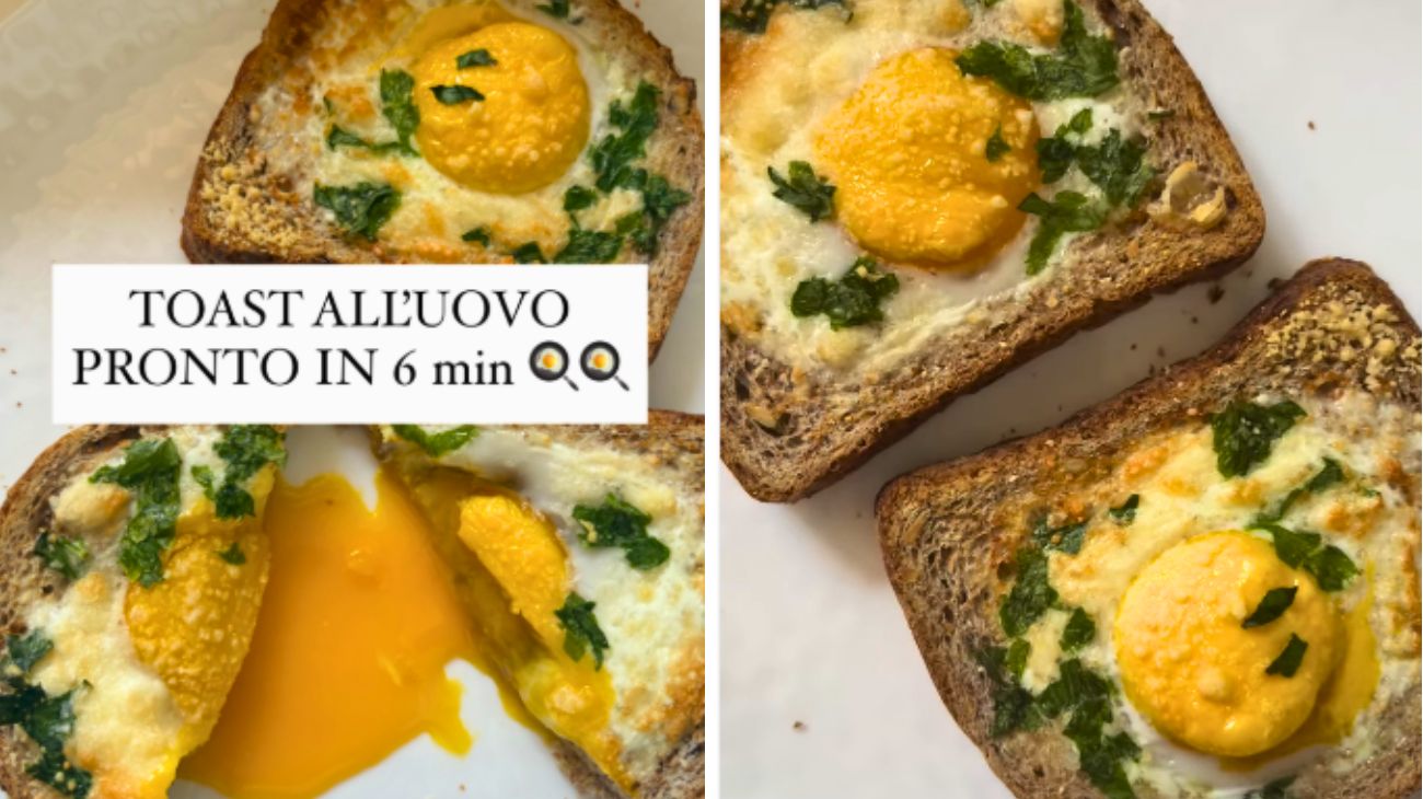 Toast all'uovo