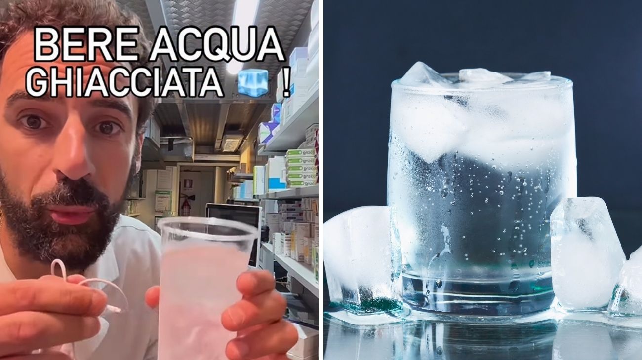 acqua ghiacciata