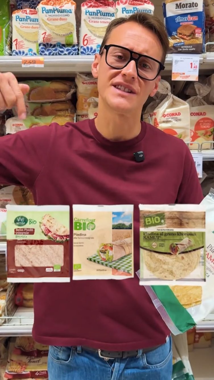 Oltre alle piadine con farina di kamut, il dietista suggerisce queste tipologie, a suo dire sane e leggere.