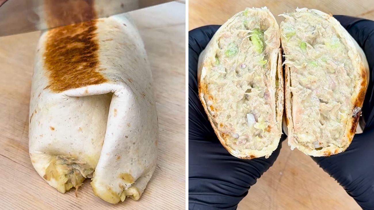 Burrito proteico