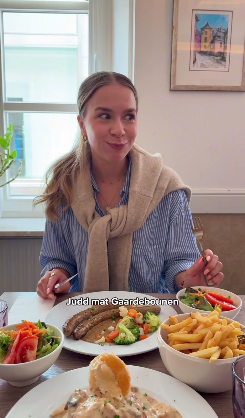 Il cibo tipico di Lussemburgo ha convinto pienamente l'esperta di viaggi