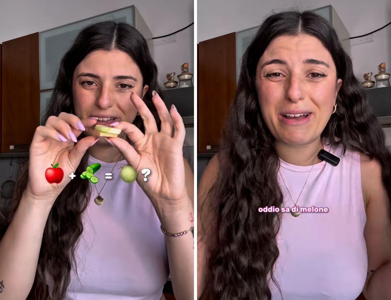 Anche mela e cetriolo è una combo incredibile, che dà vita a un sapore molto simile a quello del melone