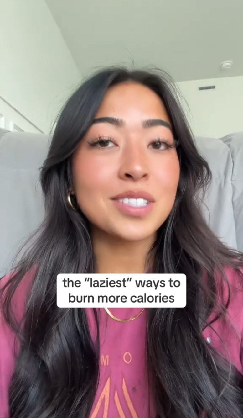 Jade, esperta di fitness, ha elencato alcuni metodi super pigri per bruciare calorie.