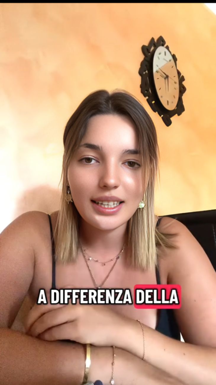 Ornella, laureata in biologia cellulare, ha spiegato perché la gran parte degli esseri umani sono destrorsi e non mancini.