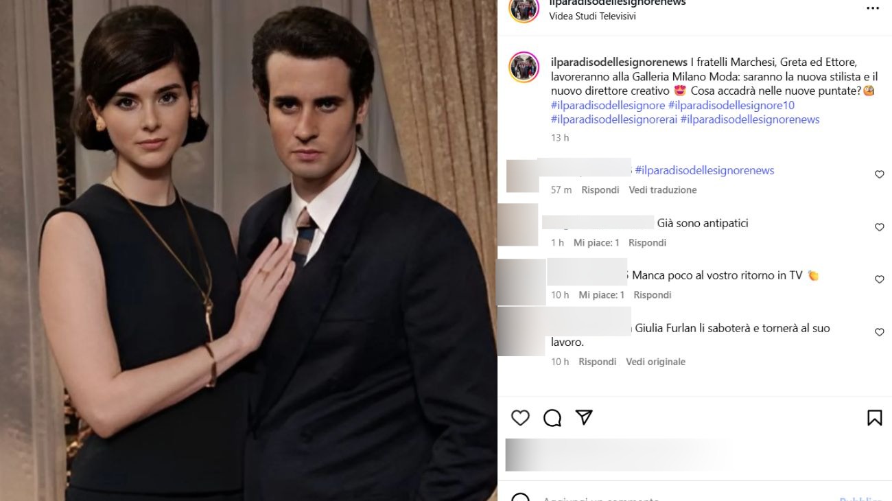 due nuovi volti paradiso