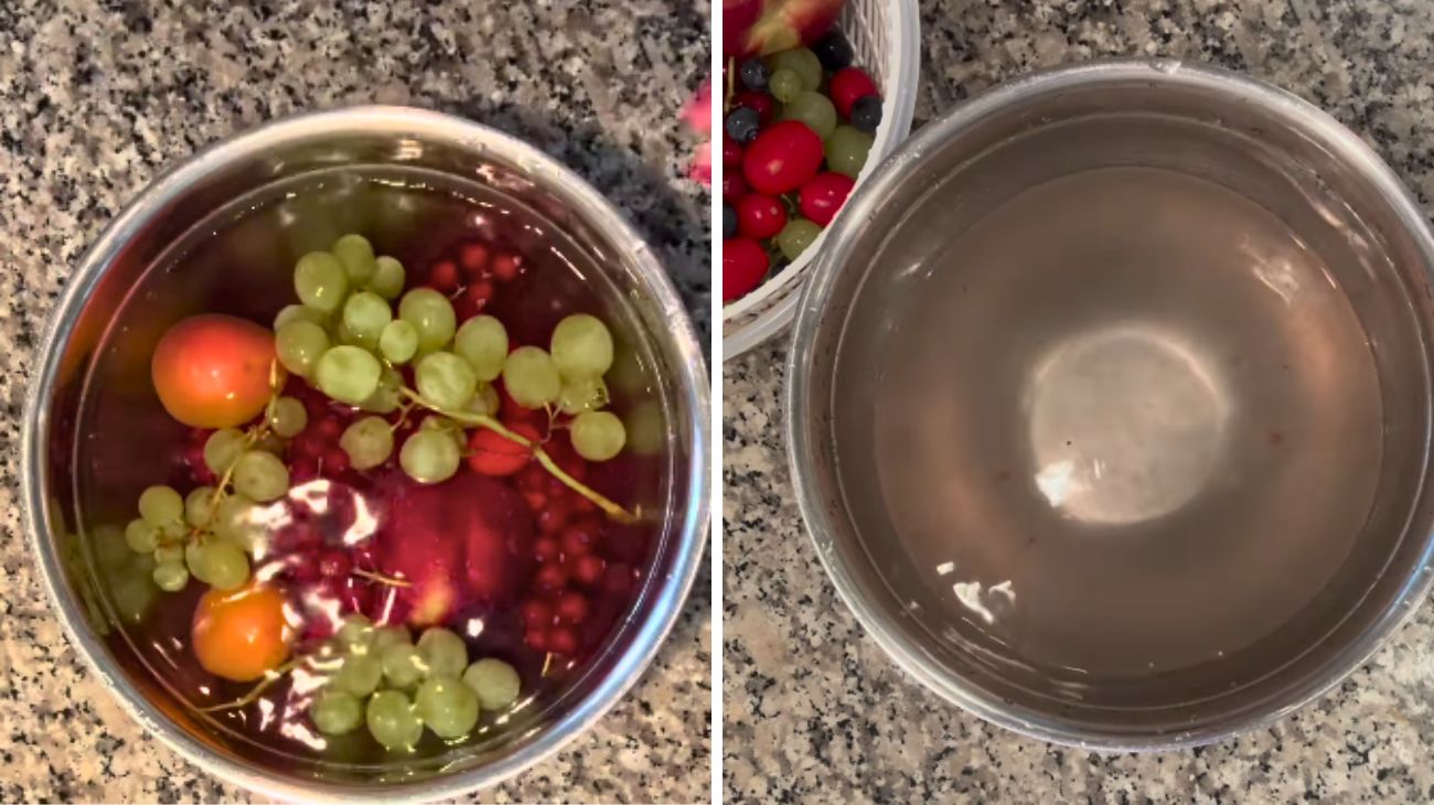 lavare frutta e verdura