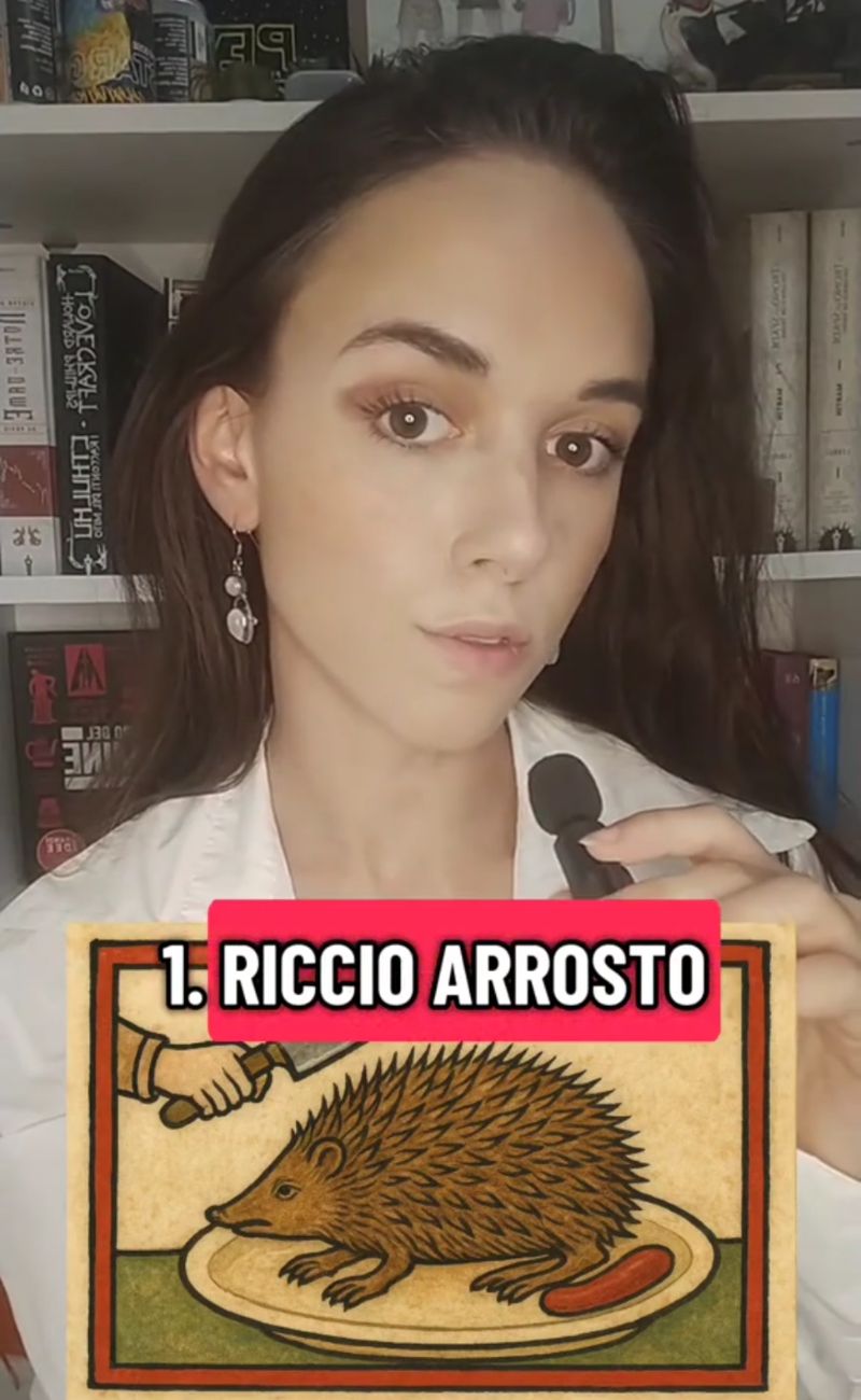 Il riccio arrosto era un piatto 'normale' nel Medio Evo, che oggi in pochi mangerebbero.