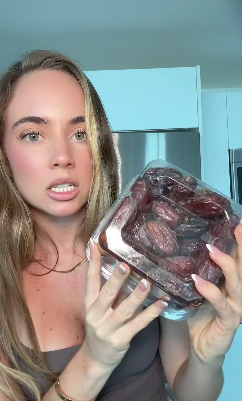 I datteri sono tra i pochi alimenti che Noemi non crede di aver pagato troppo.