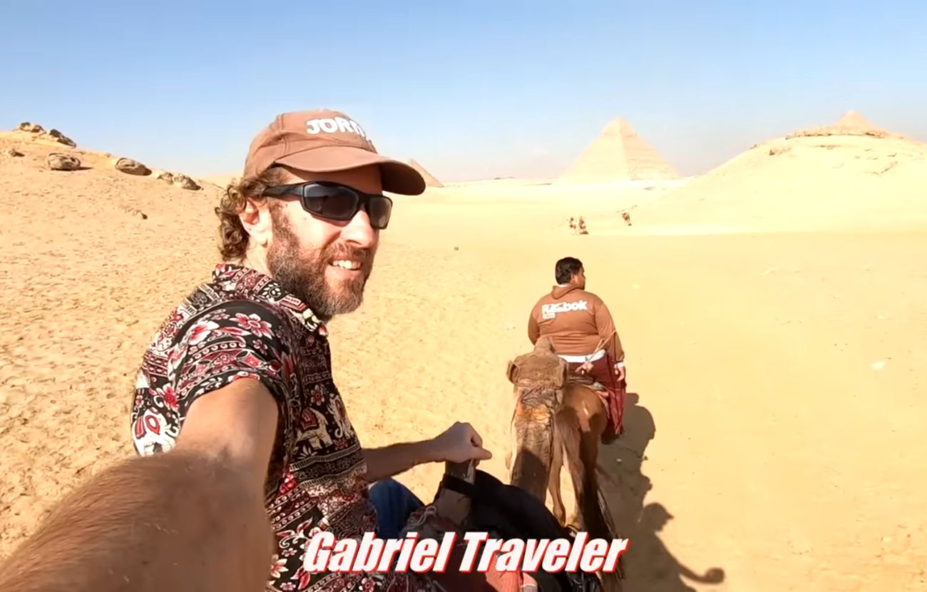 Gabriel Traveller ha visitato 97 nazioni, la metà di quelle riconosciute ufficialmente dall'ONU.